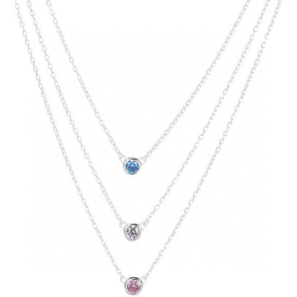 [Resenara Jewelry]ELSA PERETTI SERIES SINGLE DIAMOND SIMPLE NECKLACE