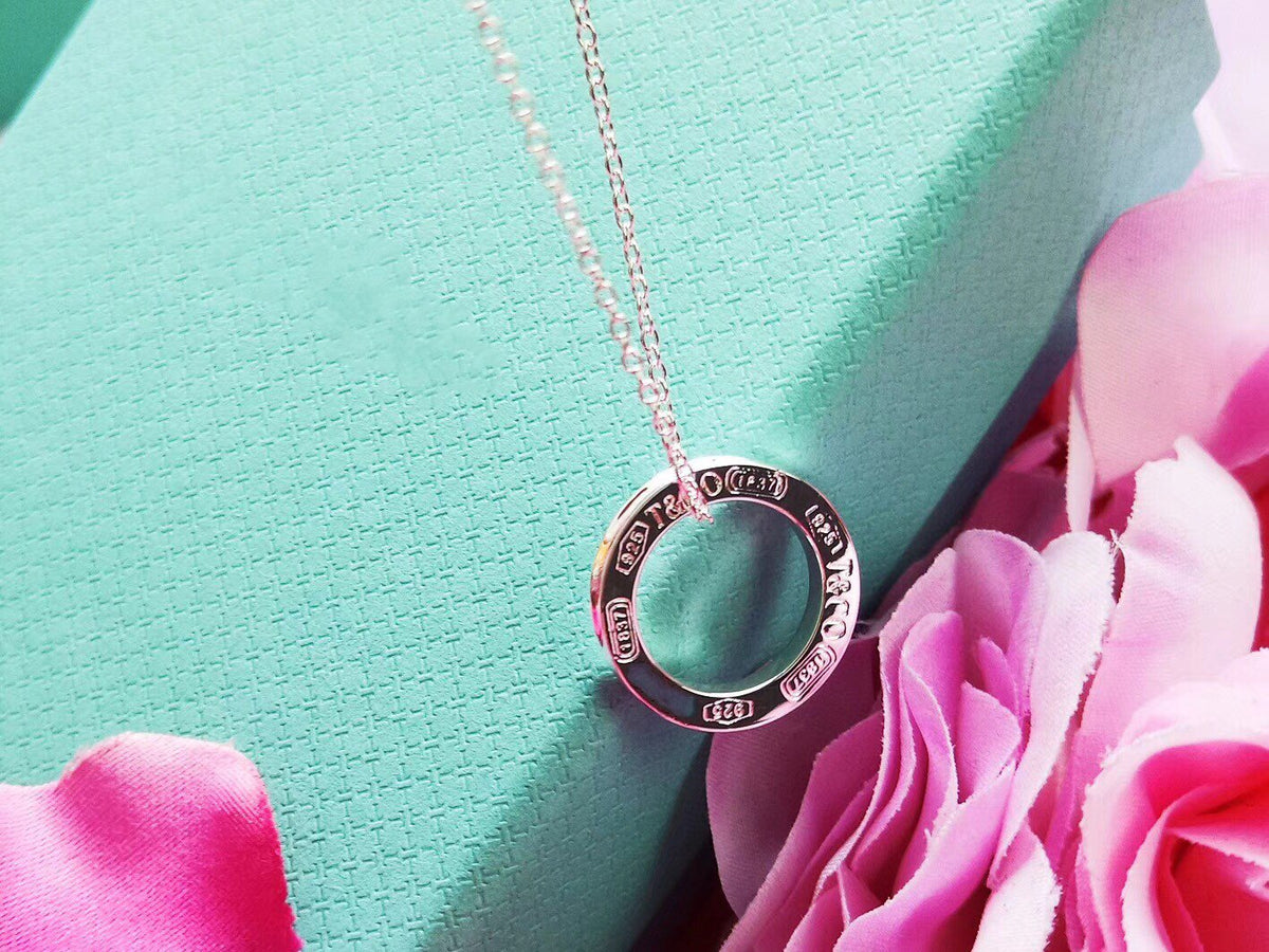 [Resenara Jewelry]SINGLE RING NECKLACE CHAIN LENGTH