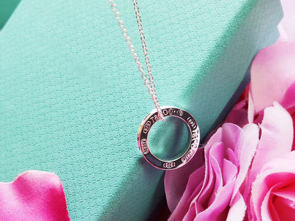 [Resenara Jewelry]SINGLE RING NECKLACE CHAIN LENGTH