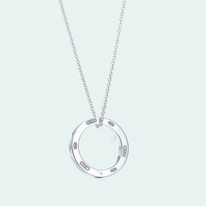 [Resenara Jewelry]SINGLE RING NECKLACE CHAIN LENGTH