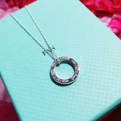 [Resenara Jewelry]SINGLE RING NECKLACE CHAIN LENGTH