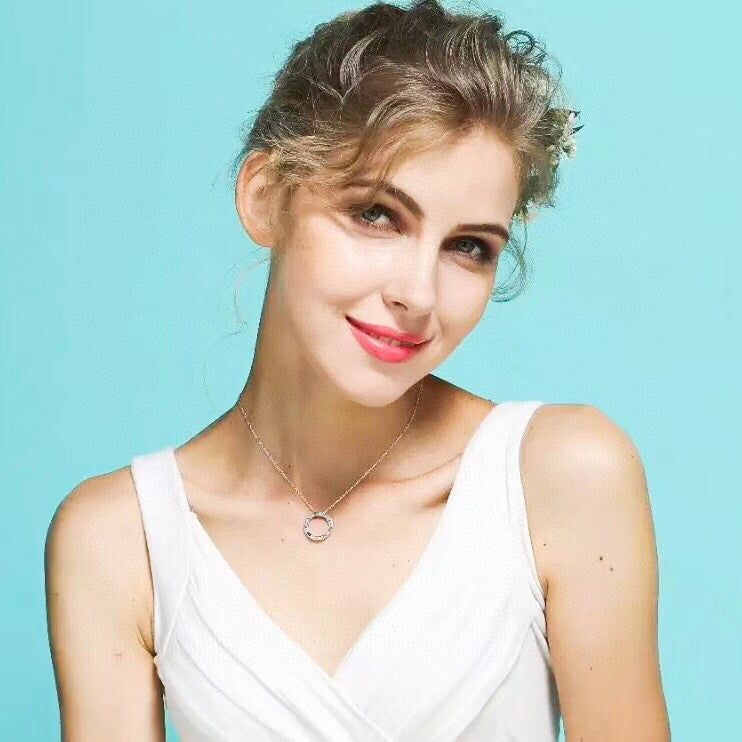[Resenara Jewelry]SINGLE RING NECKLACE CHAIN LENGTH