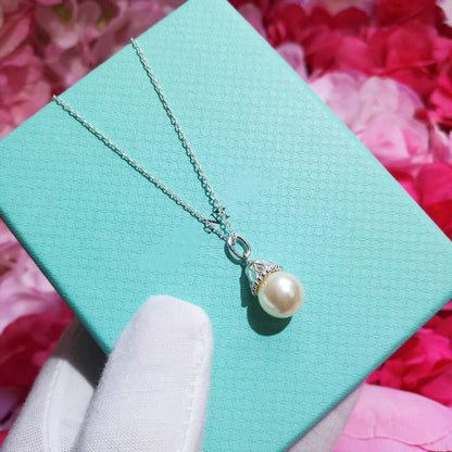 [Resenara Jewelry]PEARL PENDANT GATSBY ZIEGFELD PEARL SILVER NECKLACE