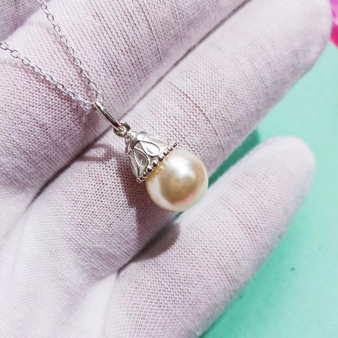 [Resenara Jewelry]PEARL PENDANT GATSBY ZIEGFELD PEARL SILVER NECKLACE