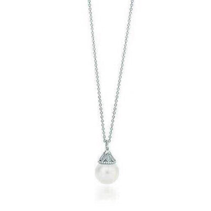 [Resenara Jewelry]PEARL PENDANT GATSBY ZIEGFELD PEARL SILVER NECKLACE