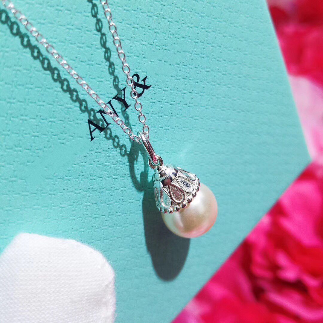 [Resenara Jewelry]PEARL PENDANT GATSBY ZIEGFELD PEARL SILVER NECKLACE