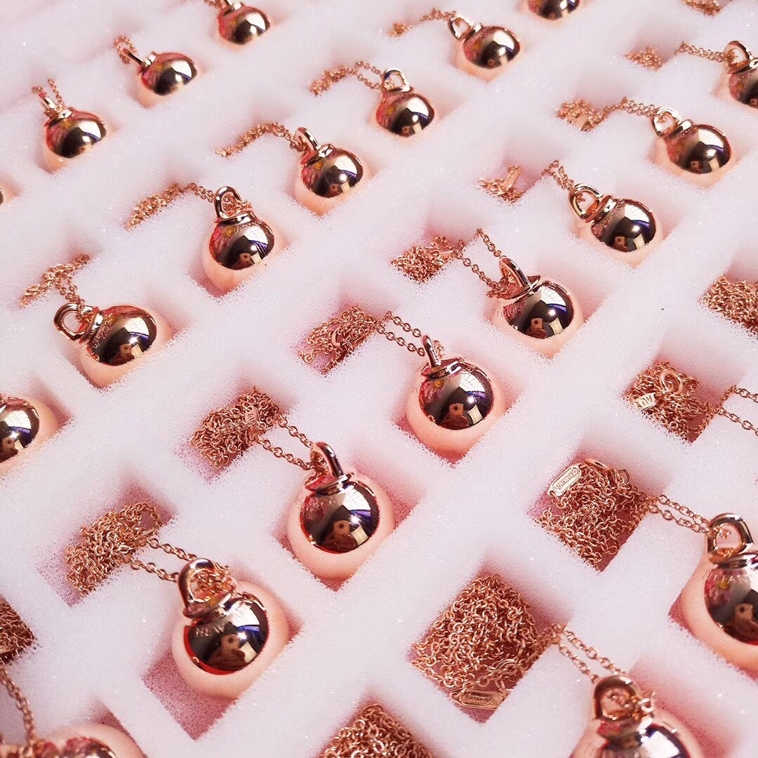 [Resenara Jewelry]HARDWEAR PENDENTIF BALL ROSE NECKLACE