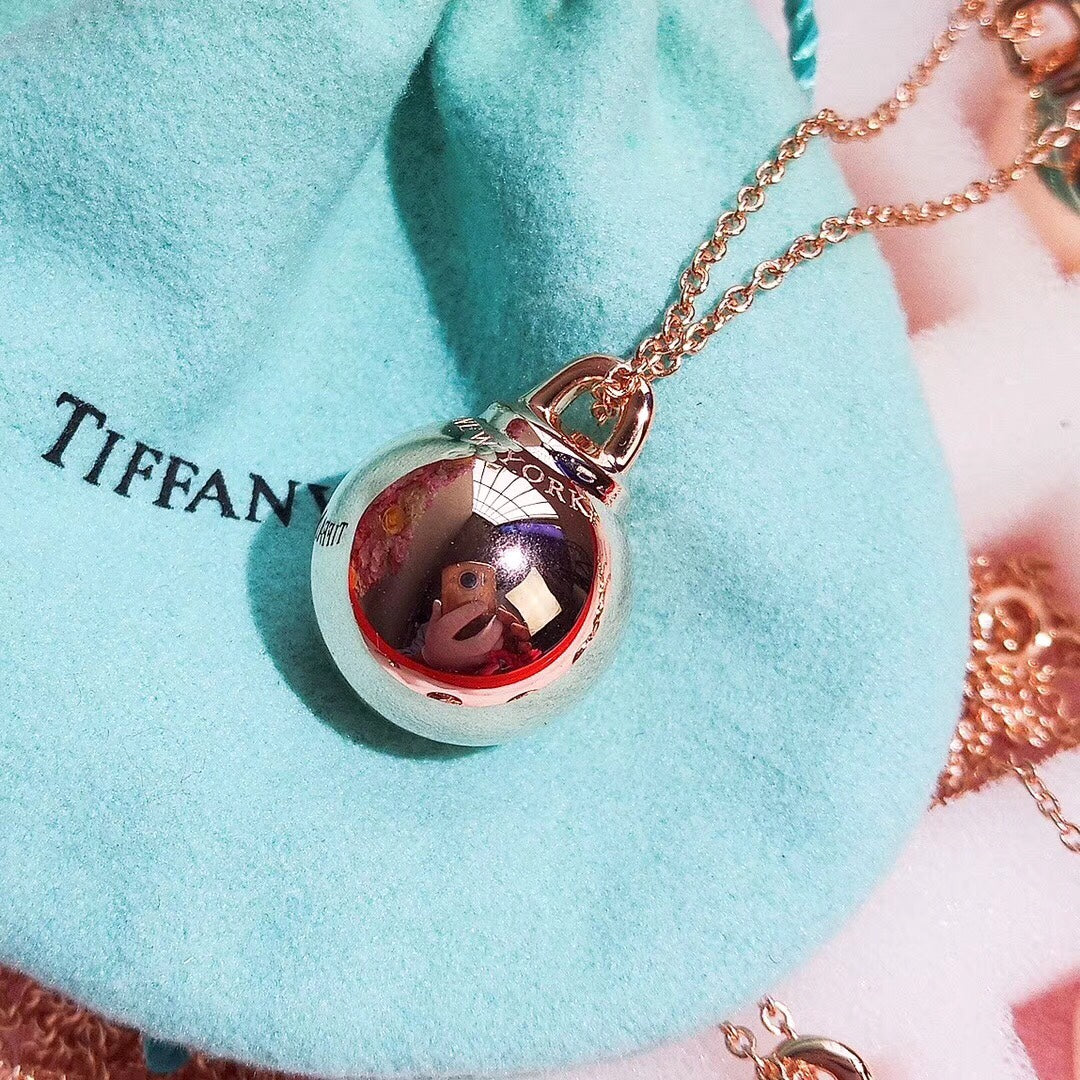 [Resenara Jewelry]HARDWEAR PENDENTIF BALL ROSE NECKLACE