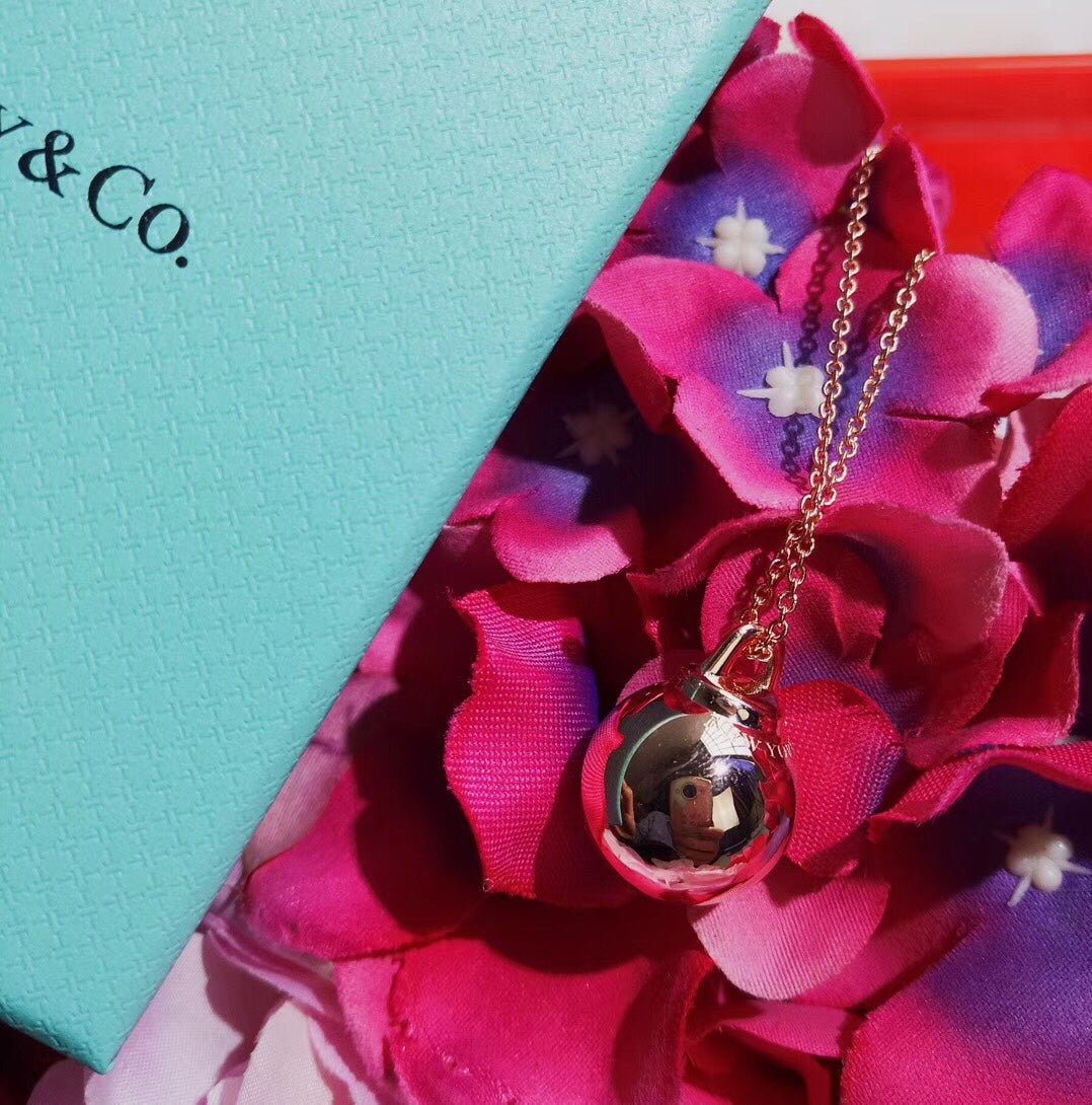 [Resenara Jewelry]HARDWEAR PENDENTIF BALL ROSE NECKLACE