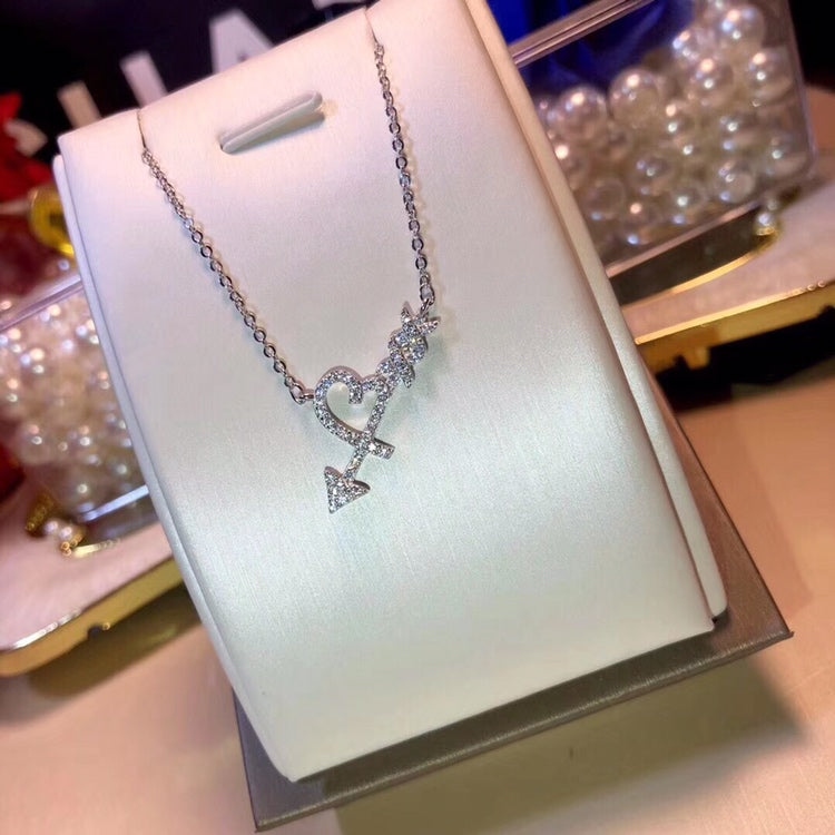 [Resenara Jewelry]COLGANTE HEART & ARROW NECKLACE