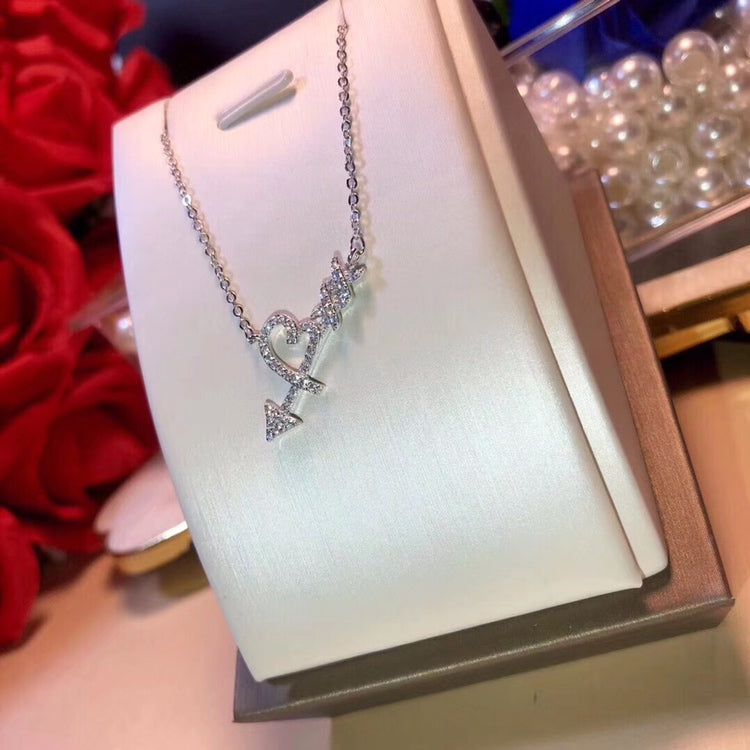 [Resenara Jewelry]COLGANTE HEART & ARROW NECKLACE