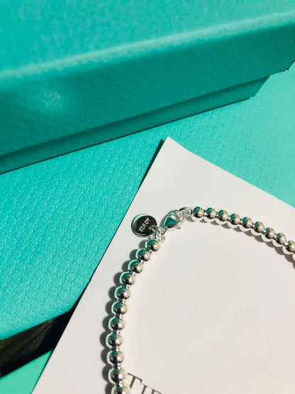 [Resenara Jewelry]LOVE TIFFANY RED HEART TAG BEAD BRACELET