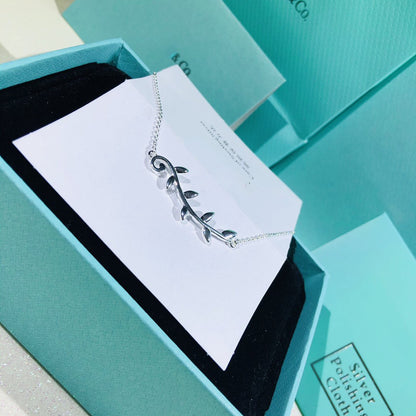 [Resenara Jewelry]PALOMA PICASSO STERLING SILVER OLIVE BRANCH NECKLACE