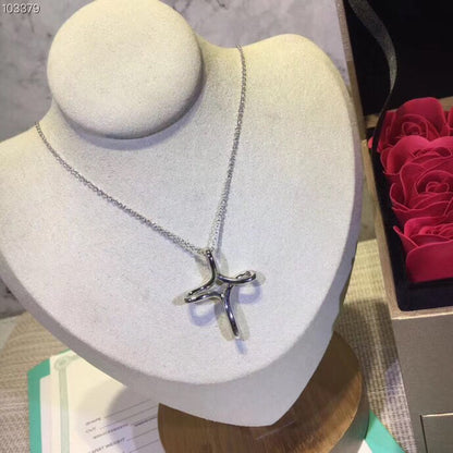[Resenara Jewelry]CROSS NECKLACE STERLING SILVER MATERIAL