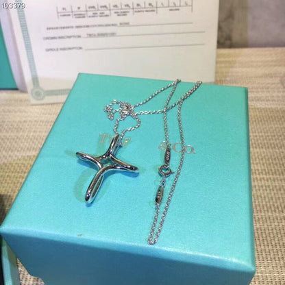 [Resenara Jewelry]CROSS NECKLACE STERLING SILVER MATERIAL