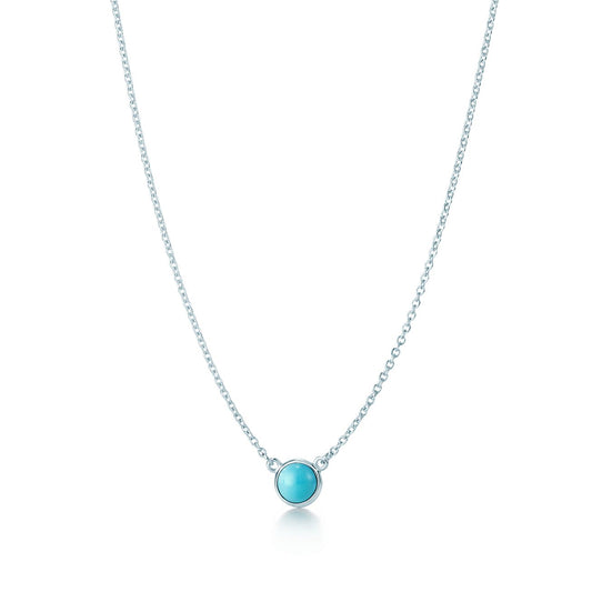 [Resenara Jewelry]YARD TURQUOISE NECKLACE SILVER