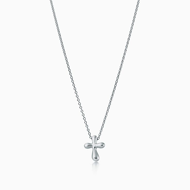 [Resenara Jewelry]CROSS PENDANT MINI BARE CROSS NECKLACE