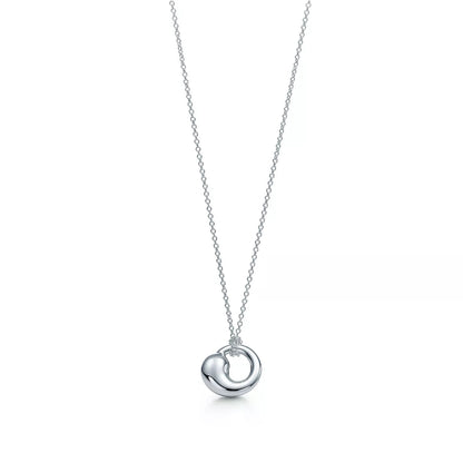 [Resenara Jewelry]SNAIL PEDANT SILVER NECKLACE