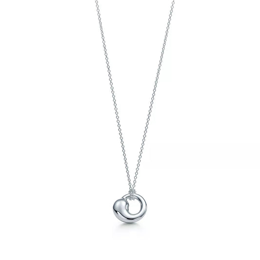 [Resenara Jewelry]SNAIL PEDANT SILVER NECKLACE