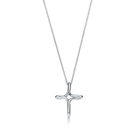 [Resenara Jewelry]CROSS NECKLACE STERLING SILVER MATERIAL
