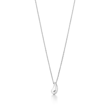 [Resenara Jewelry]ELSA PERETTI TEARDROP PENDANT STERLING SILVER NECKLACE