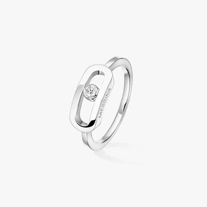 [Renovia Jewelry]Move Uno Diamond Ring in Gold