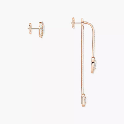 [Renovia Jewelry]Diamond Drop Earrings My Twin