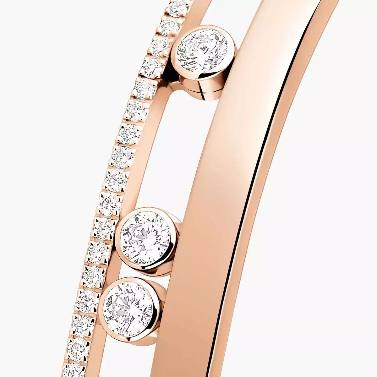 [Renovia Jewelry]Move Romane Diamond Bangle Bracelet