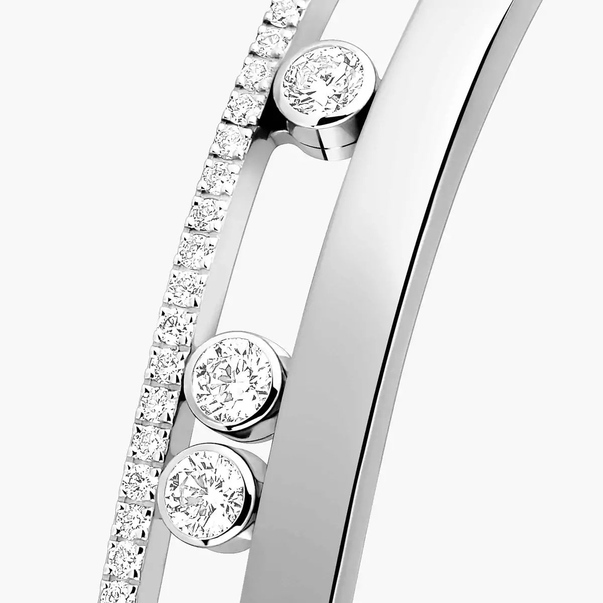 [Renovia Jewelry]Move Romane Diamond Bangle Bracelet