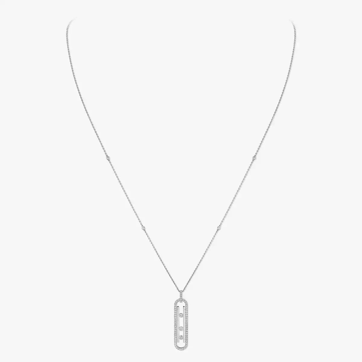 [Renovia Jewelry]Diamond Necklace Move 10Th
