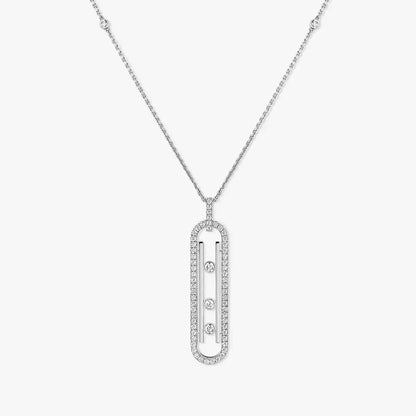[Renovia Jewelry]Diamond Necklace Move 10Th