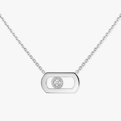 [Renovia Jewelry]So Move Diamond Necklace in Gold