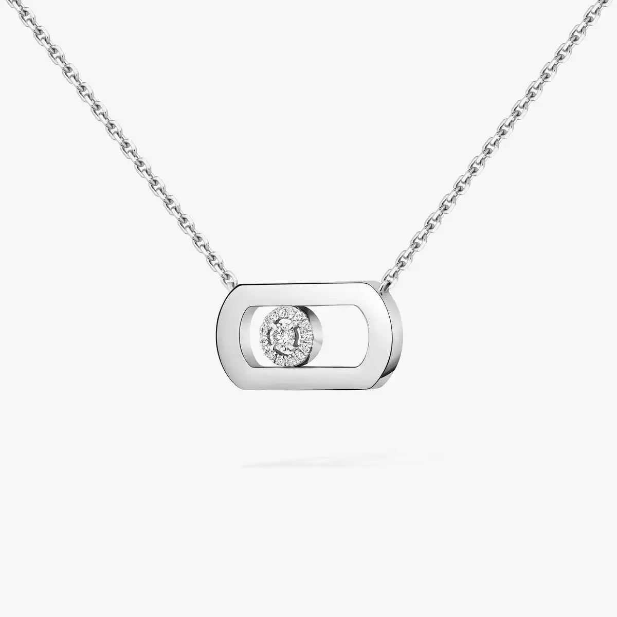[Renovia Jewelry]So Move Diamond Necklace in Gold