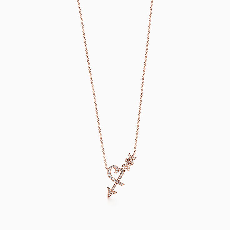 [Resenara Jewelry]COLGANTE HEART & ARROW NECKLACE