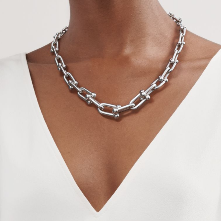 [Resenara Jewelry]HARDWEAR SILVER CHOKER