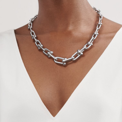 [Resenara Jewelry]HARDWEAR SILVER CHOKER