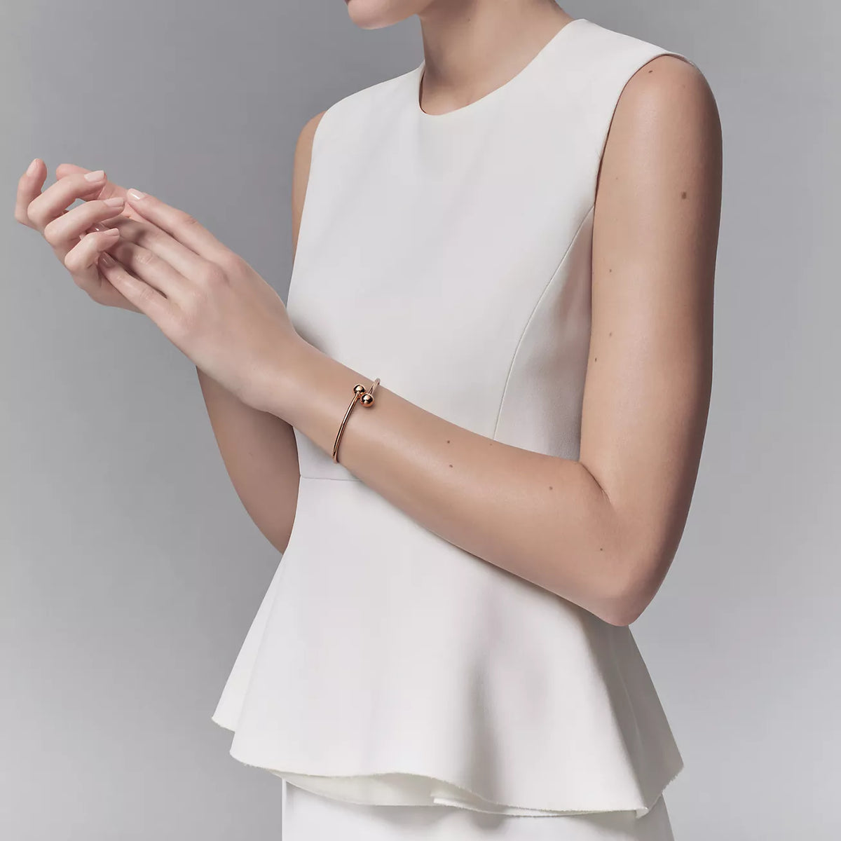 [Resenara Jewelry]CITY HARDWEAR BALL BYPASS BRACELET
