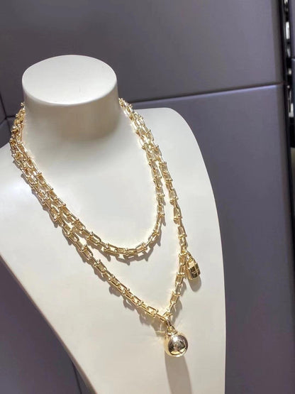 [Resenara Jewelry]HARDWEAR WRAP NECKLACE