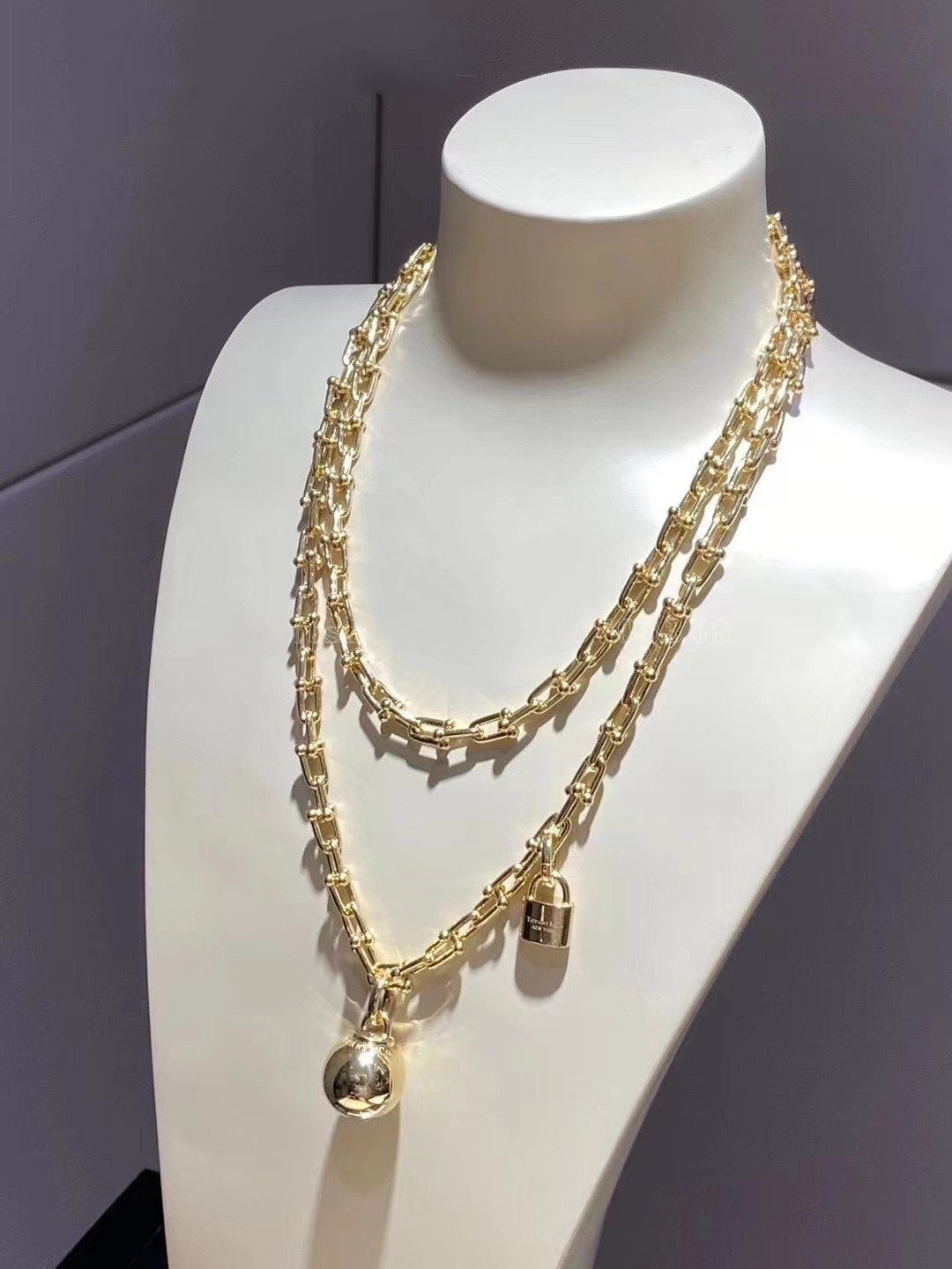 [Resenara Jewelry]HARDWEAR WRAP NECKLACE