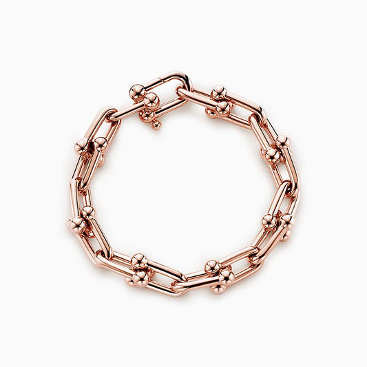 [Resenara Jewelry]HARDWEAR BRACELET PINK GOLD AND SILVER