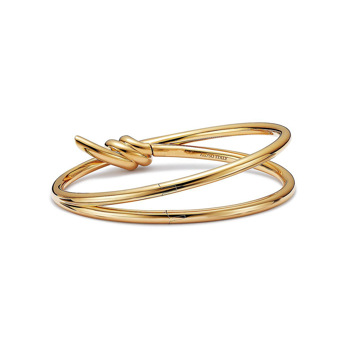 [Resenara Jewelry]KNOT DOUBLE ROW GOLD BRACELET