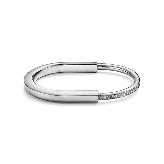 [Resenara Jewelry]LOCK BRACELET DIAMOND
