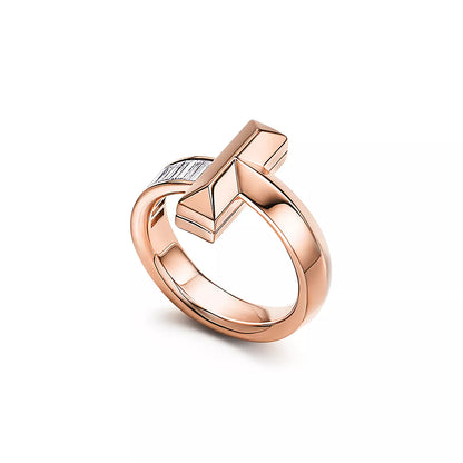 [Resenara Jewelry]T1 WIDE 4.5MM DIAMOND RING