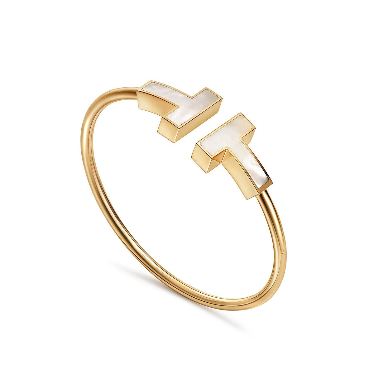 [Resenara Jewelry]T WIDE MOP OPEN BRACELET
