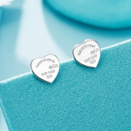 [Resenara Jewelry]RETURN TO TIF LOVE SILVER EARRINGS