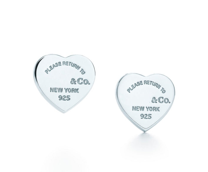 [Resenara Jewelry]RETURN TO TIF LOVE SILVER EARRINGS