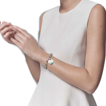 [Resenara Jewelry]LOVE HEART RETURN TO TIF SILVER BRACELET