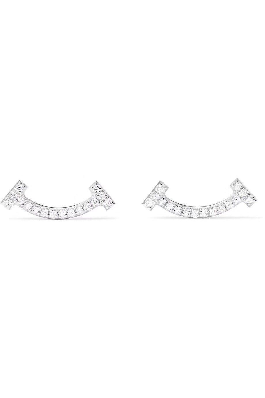 [Resenara Jewelry]SMILE DIAMOND EARRINGS
